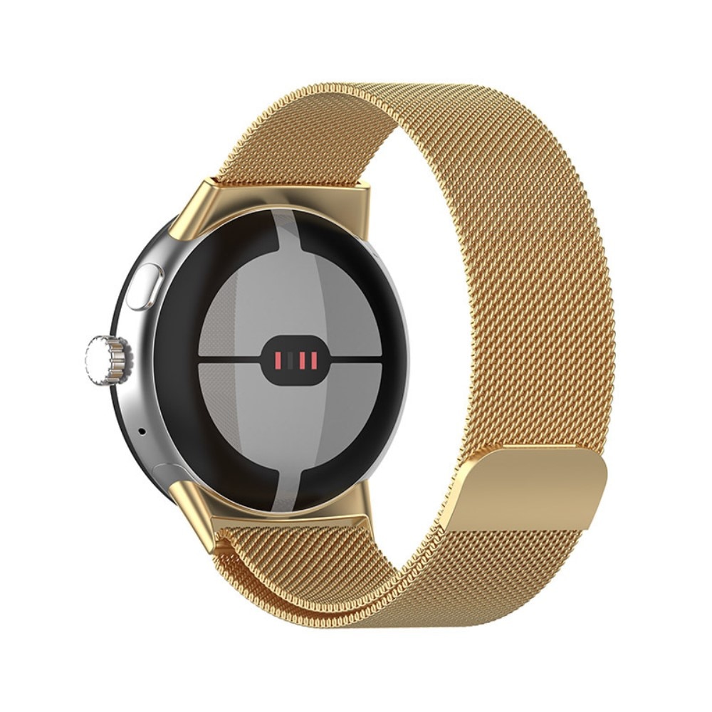 Google Pixel Watch Milanese bandje Goud