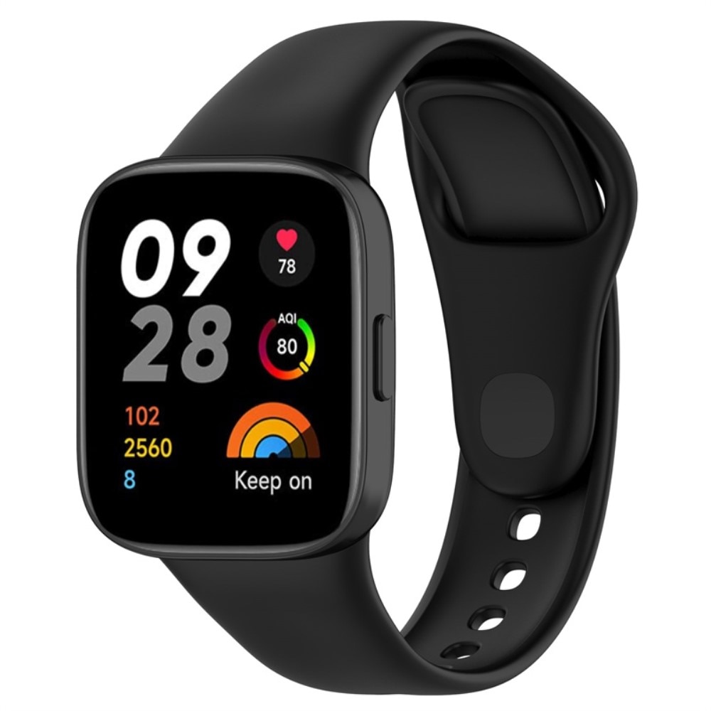 Xiaomi Redmi Watch 3 Siliconen bandje zwart