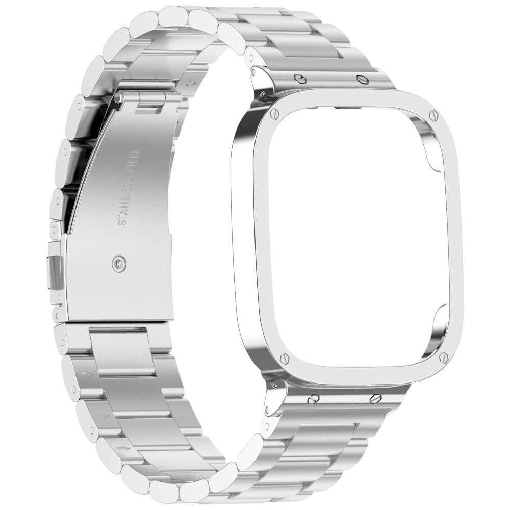 Xiaomi Redmi Watch 3 Stalen Armband Zilver