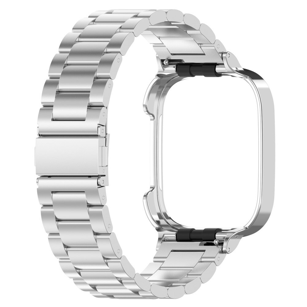 Xiaomi Redmi Watch 3 Stalen Armband Zilver