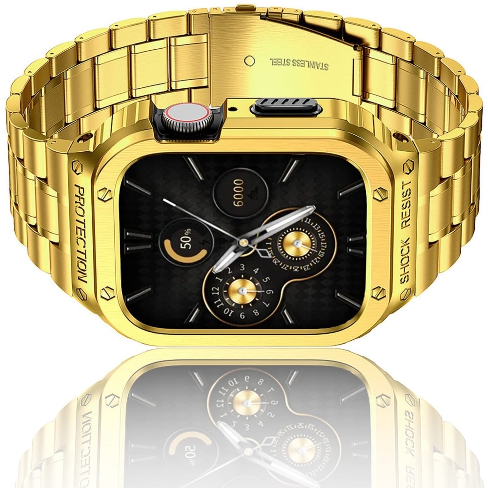 Apple Watch 44mm Full Metal Armband goud