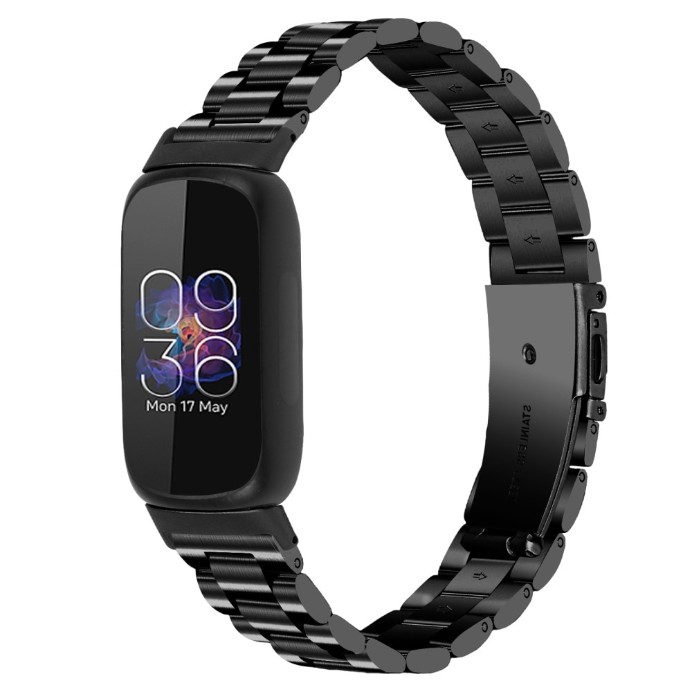 Fitbit Inspire 3 Metalen Armband zwart