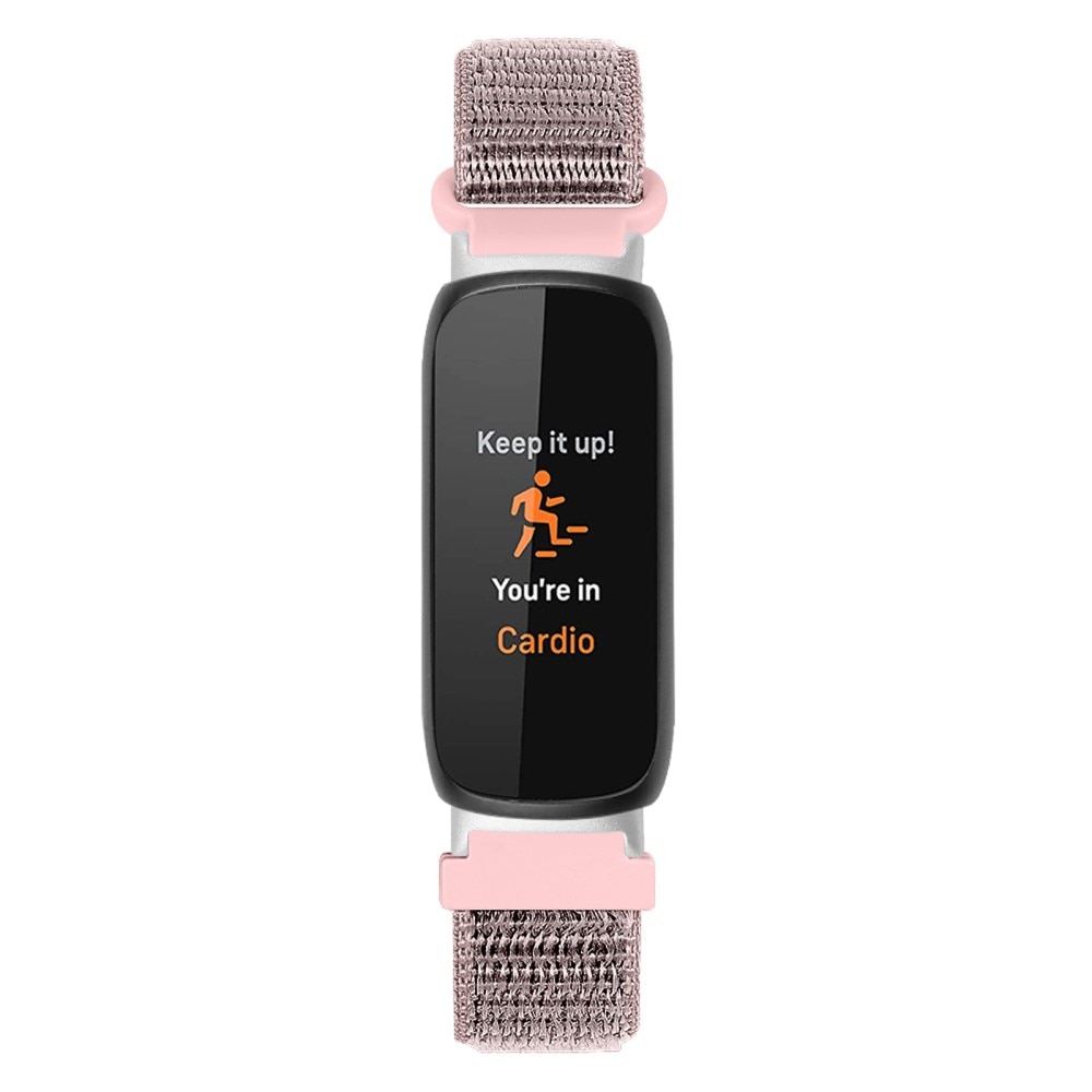 Fitbit Inspire 3 Nylon bandje Roze