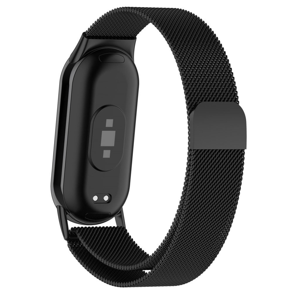 Xiaomi Smart Band 8 Milanese bandje zwart