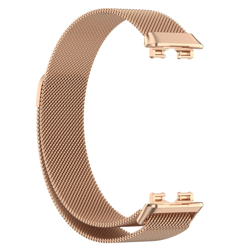 Huawei Band 8 Milanese bandje Rosé Goud