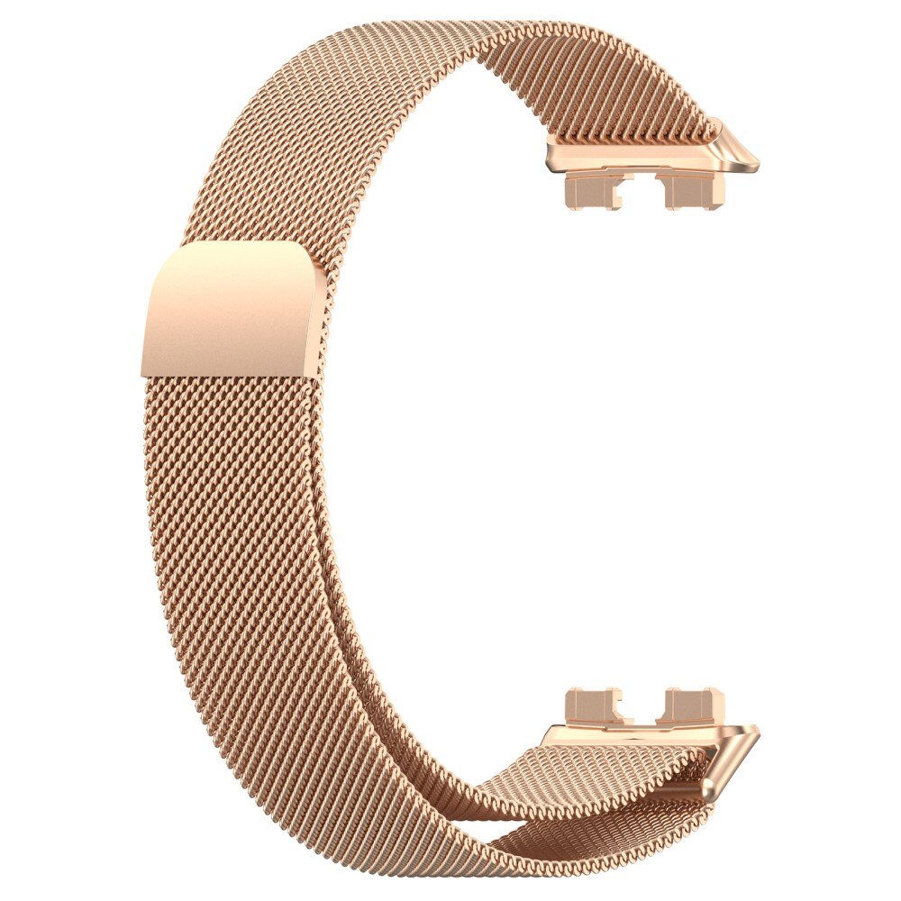 Huawei Band 8 Milanese bandje Rosé Goud