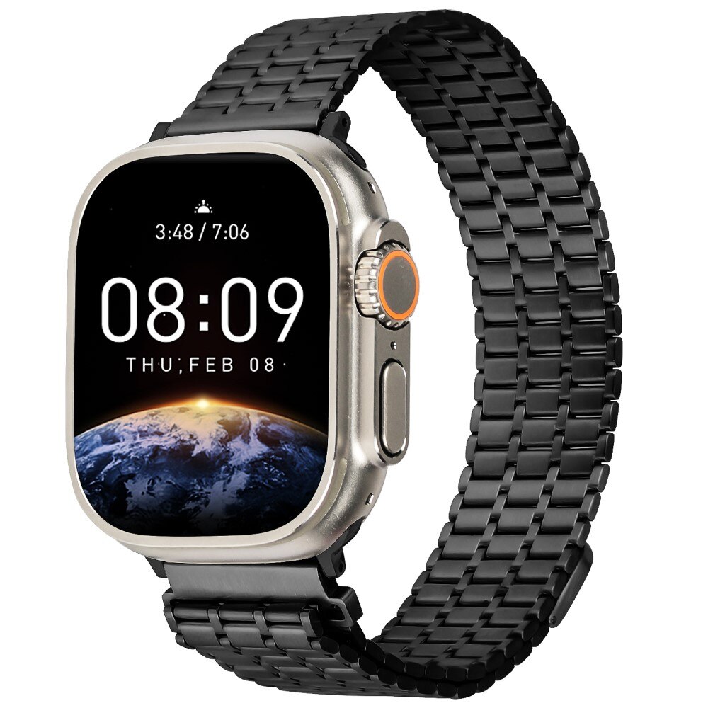 Apple Watch 41mm Series 8 Business Magnetic Armband zwart