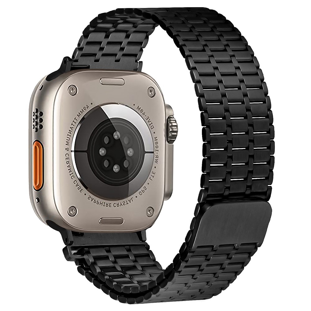 Apple Watch 45mm Series 8 Business Magnetic Armband zwart