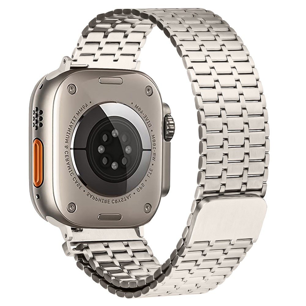 Apple Watch 45mm Series 9 Business Magnetic Armband titanium