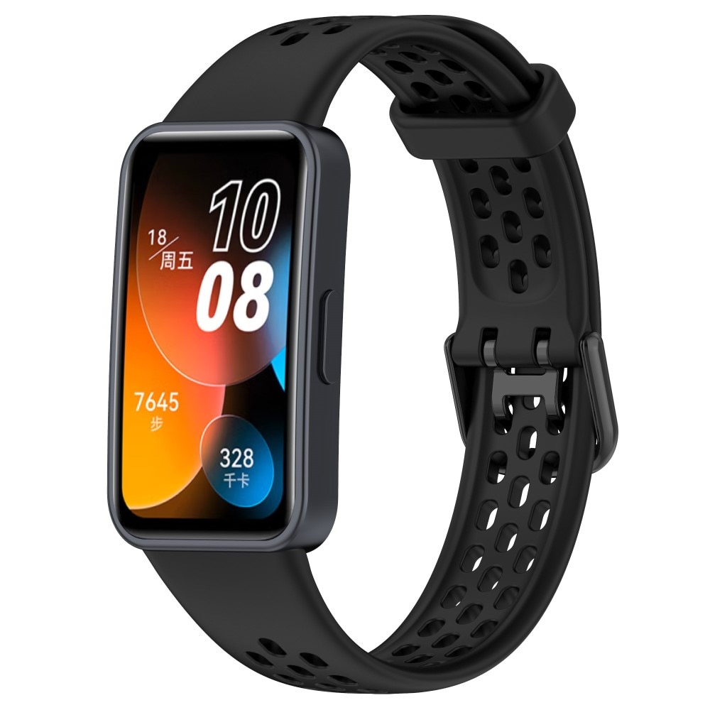 Huawei Band 8 Sport Siliconen bandje zwart