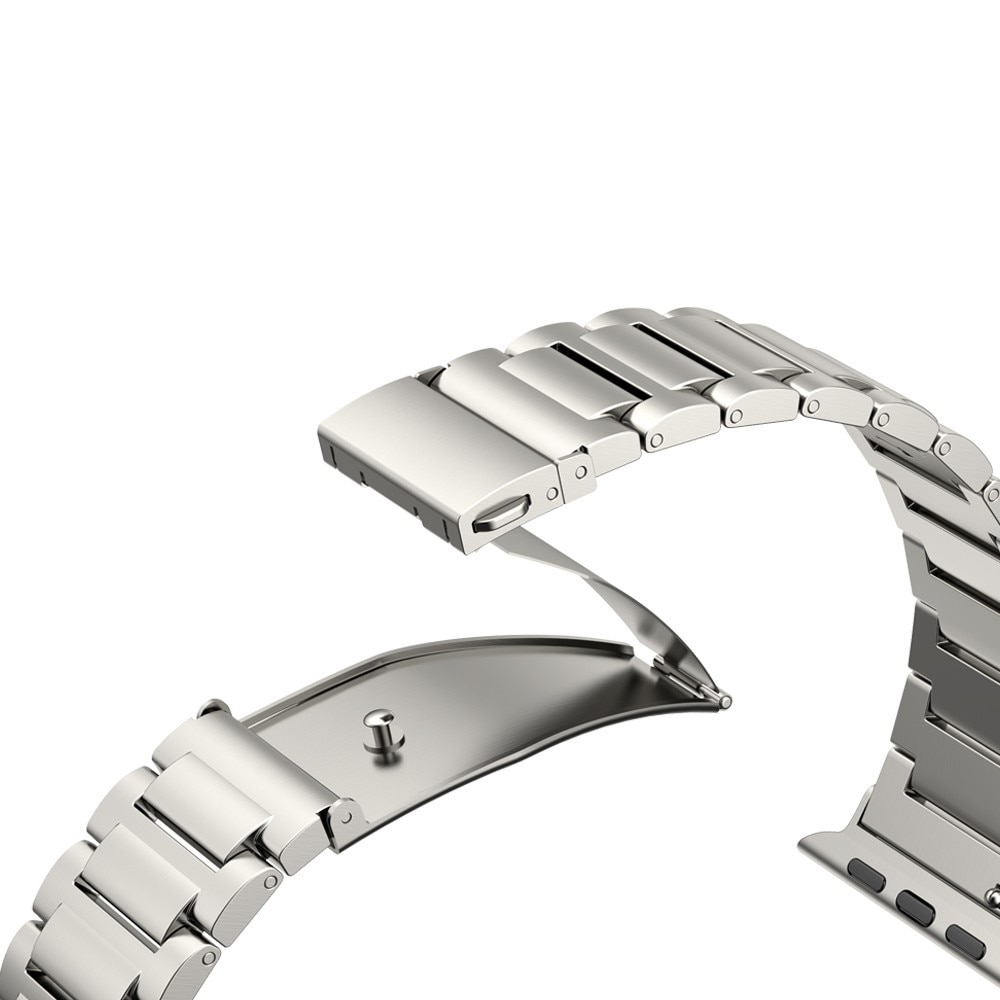 Apple Watch SE 40mm Titanium Armband zilver