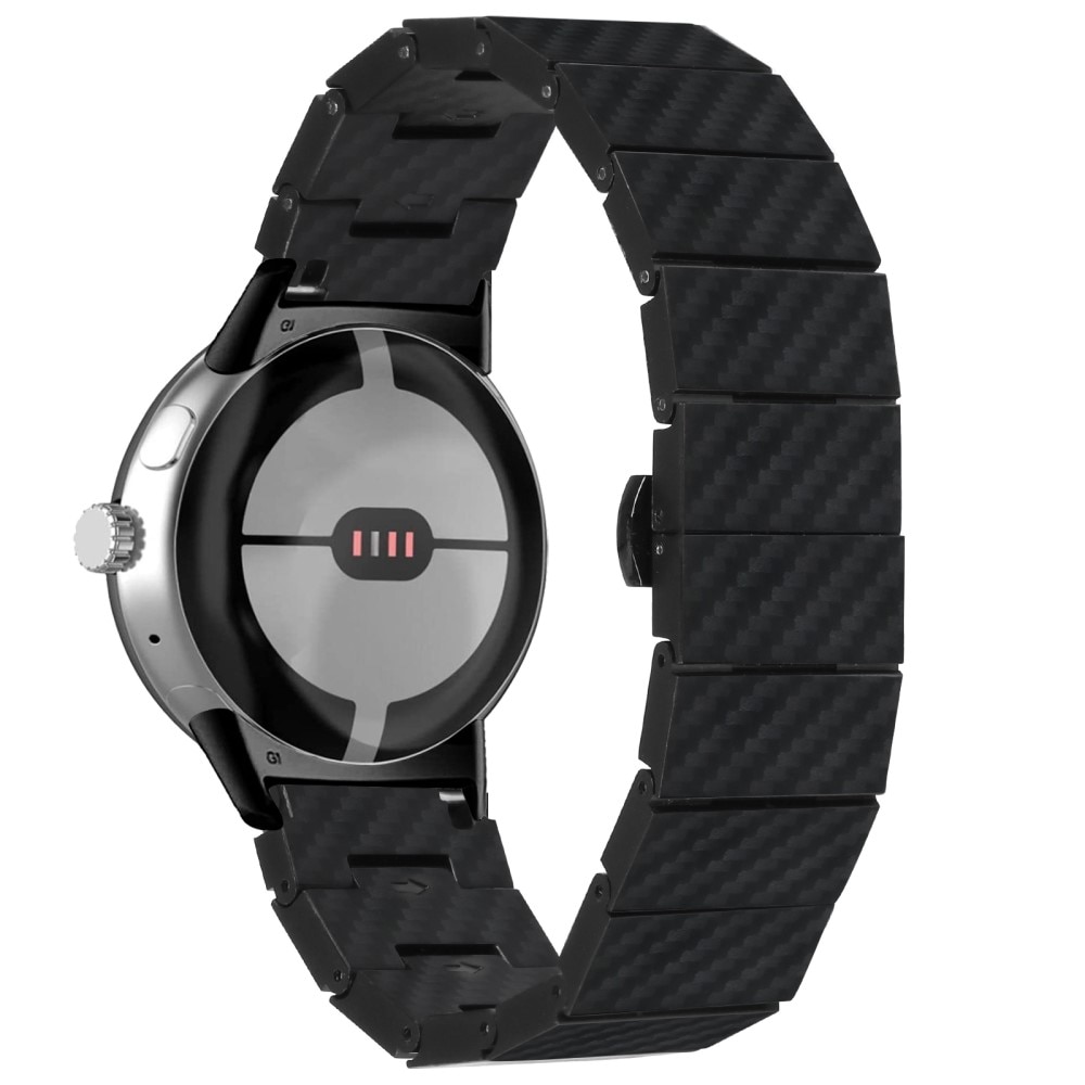 Google Pixel Watch 2 Schakelarmband Koolstofvezel zwart