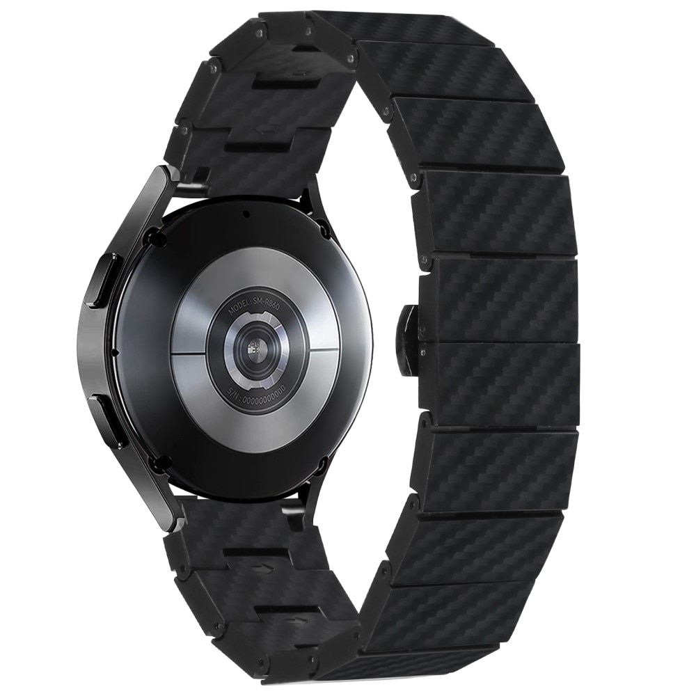 Samsung Galaxy Watch 6 40mm Schakelarmband Koolstofvezel zwart
