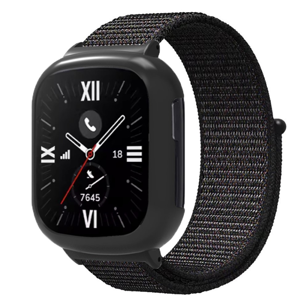 Honor Watch 4 Nylon bandje zwart