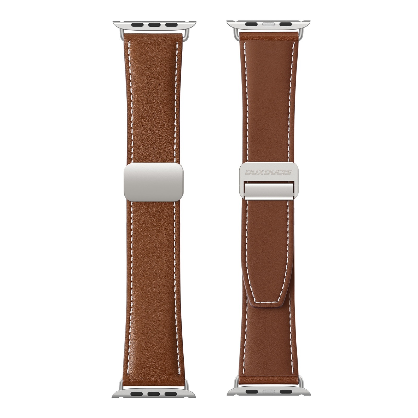 Leren Horlogeband Apple Watch Series 11 42mm Bruin