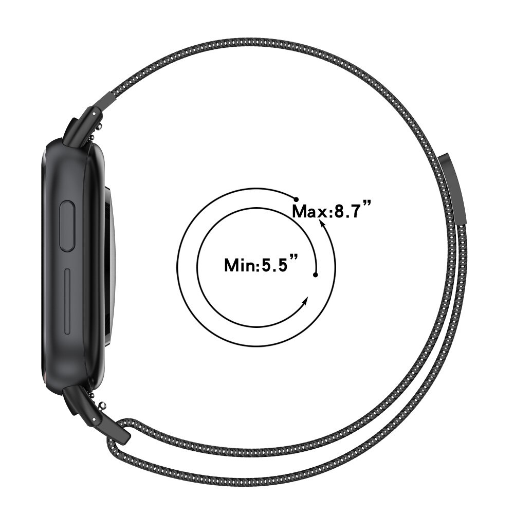  Honor Watch 4 Milanese bandje Zwart