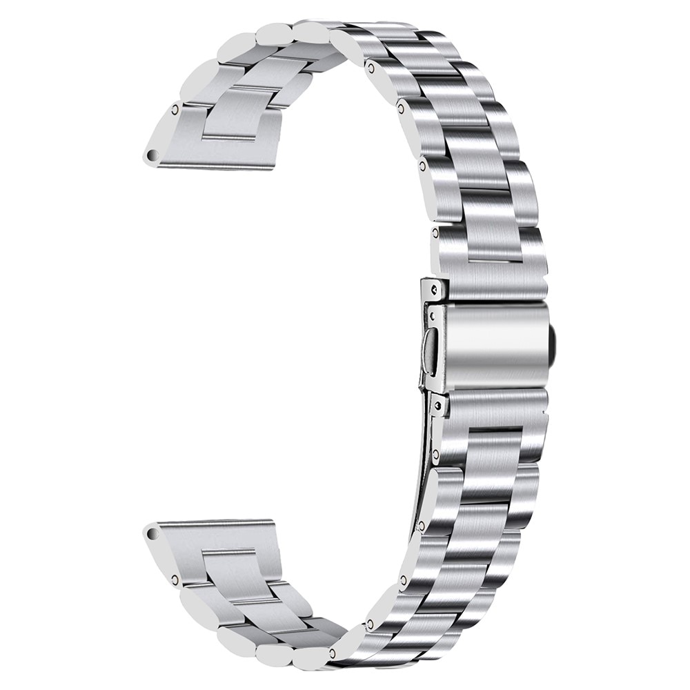 Coros Pace 2 Slim Metalen Armband zilver