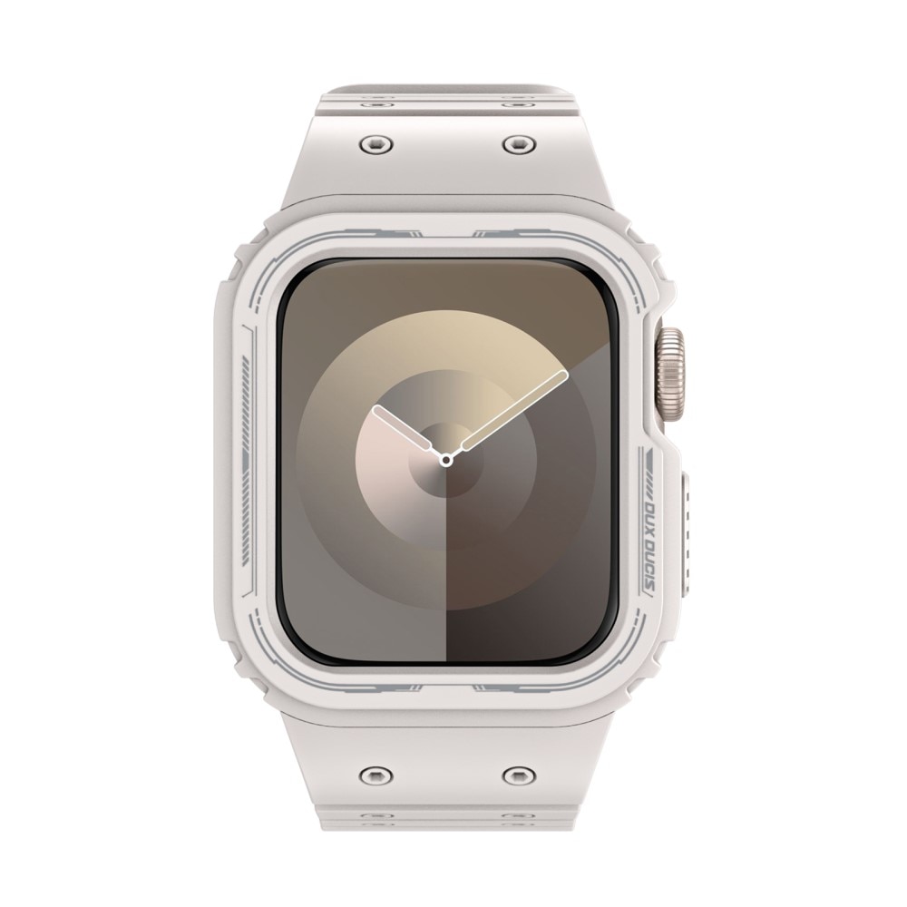 Apple Watch 40mm OA Series hoesje + siliconen bandje wit