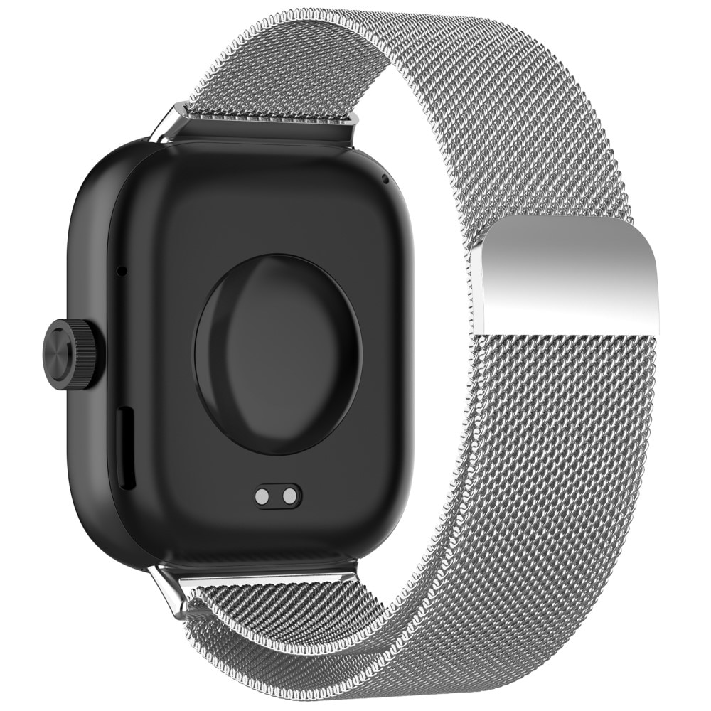 Xiaomi Redmi Watch 4 Milanese bandje Zilver
