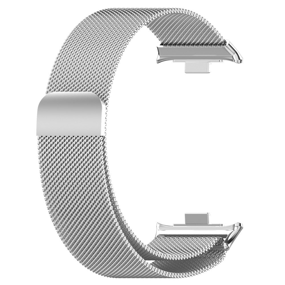 Xiaomi Redmi Watch 4 Milanese bandje Zilver