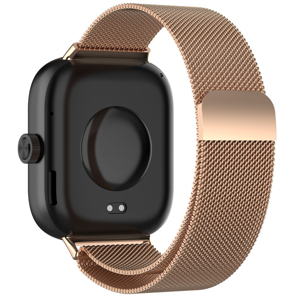 Xiaomi Redmi Watch 4 Milanese bandje rosé goud