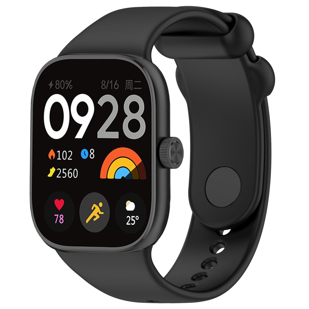 Xiaomi Redmi Watch 4 Siliconen bandje zwart