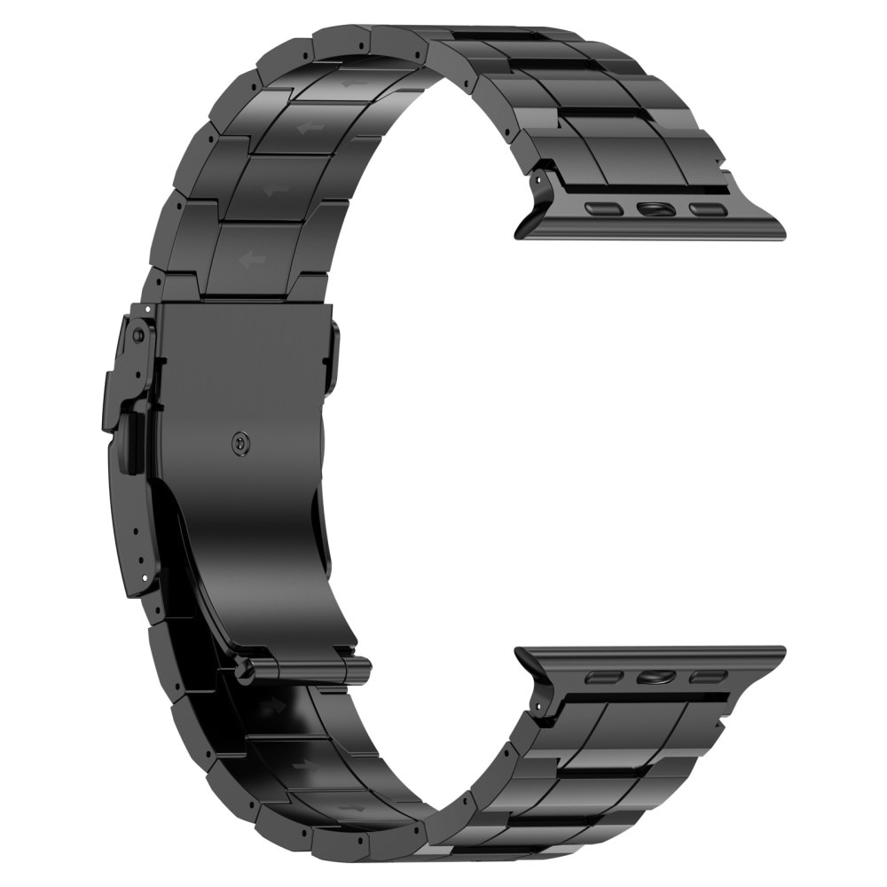 Elevate Titanium Armband Apple Watch 41mm Series 9 zwart