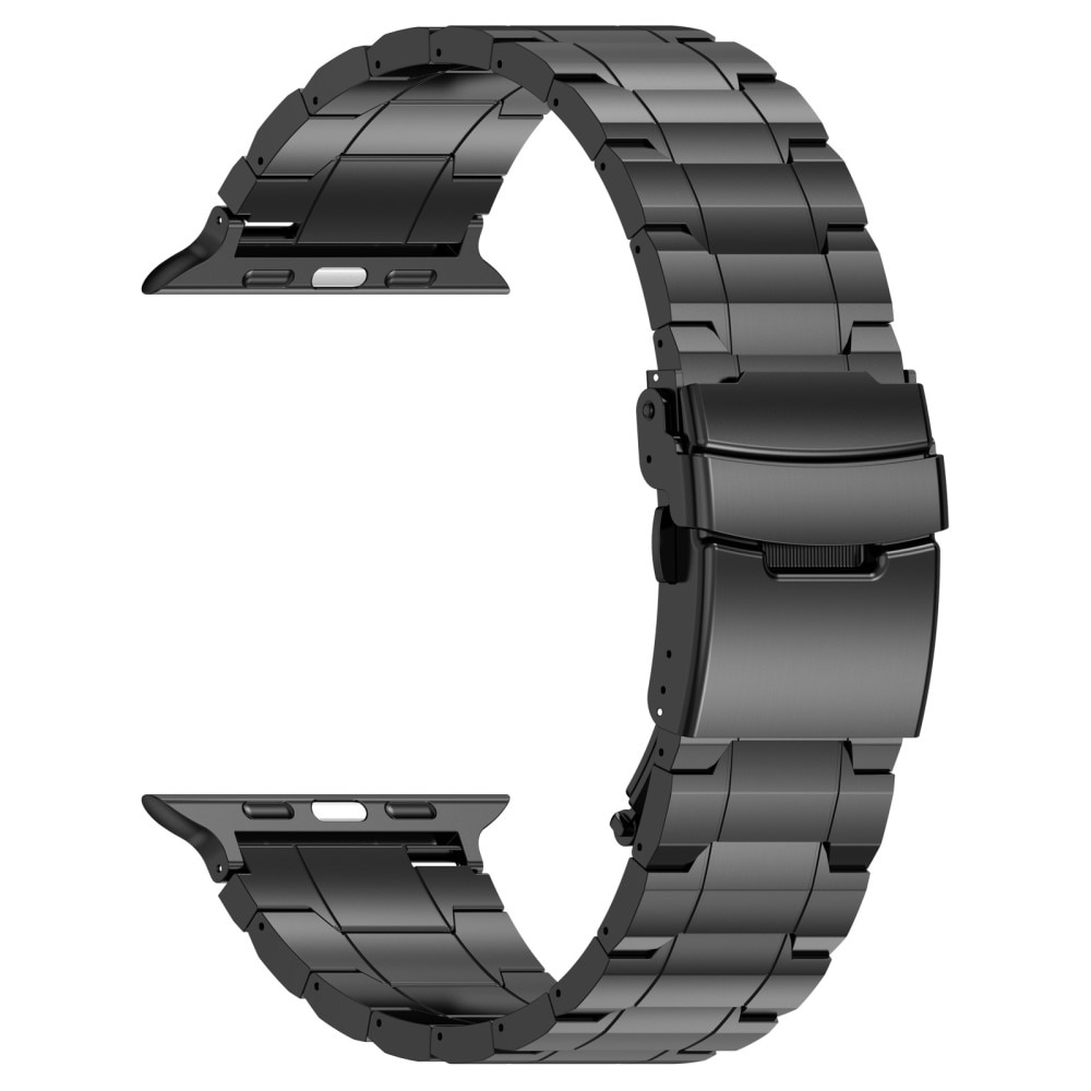 Elevate Titanium Armband Apple Watch 41mm Series 8 zwart