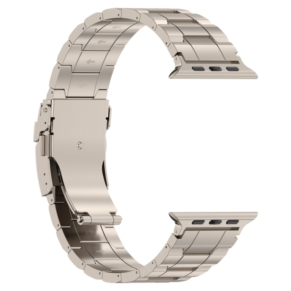 Elevate Titanium Armband Apple Watch 41mm Series 7 titan