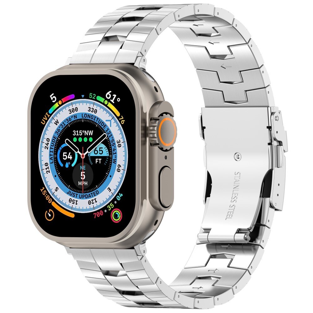 Race Titanium Armband Apple Watch SE 40mm zilver