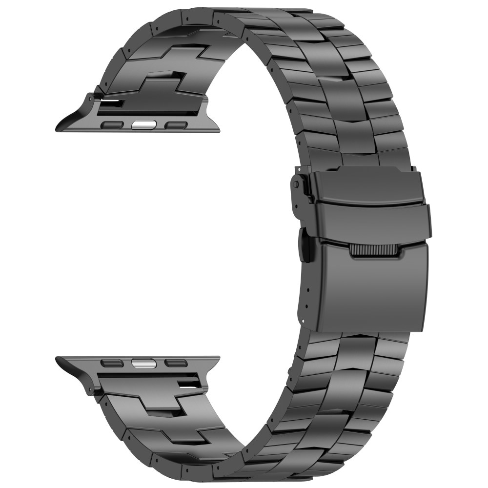 Race Titanium Armband Apple Watch 45mm Series 8 zwart