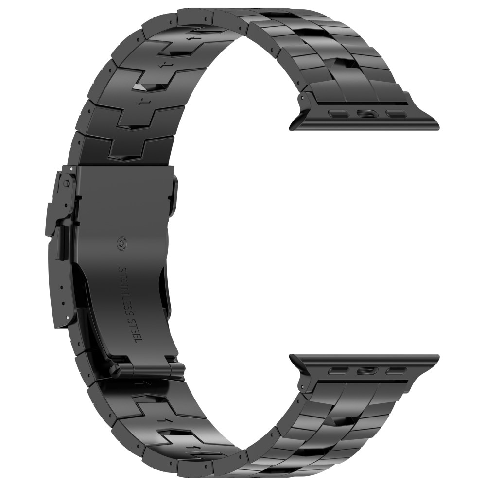 Race Titanium Armband Apple Watch 45mm Series 7 zwart