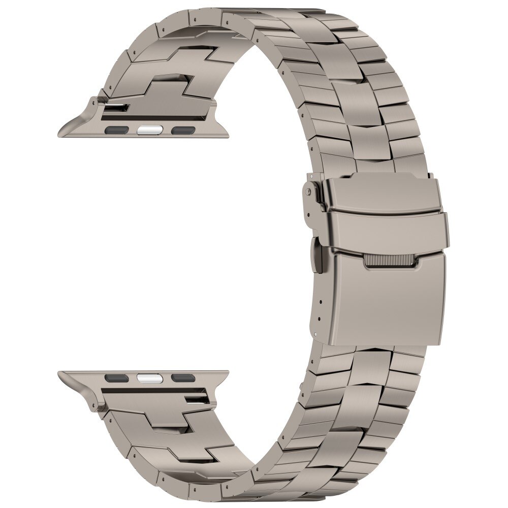 Race Titanium Armband Apple Watch 44mm grijs