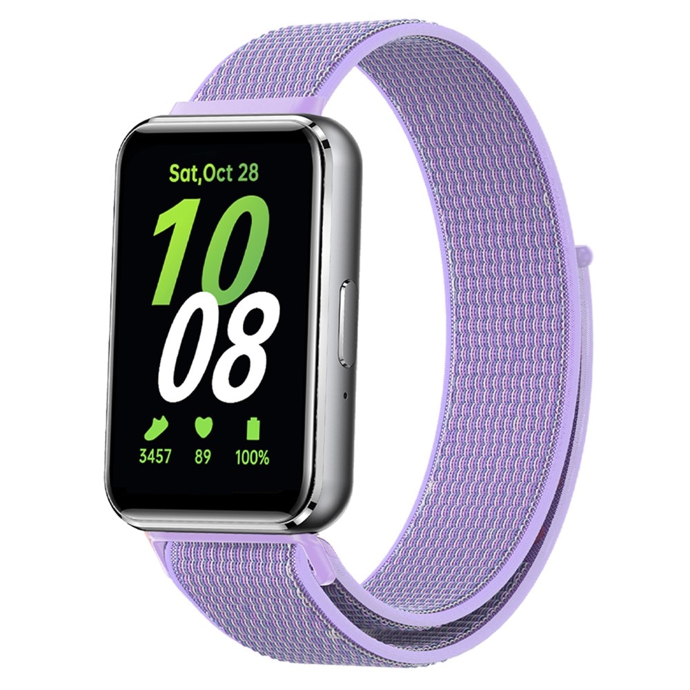 Samsung Galaxy Fit 3 Nylon bandje paars