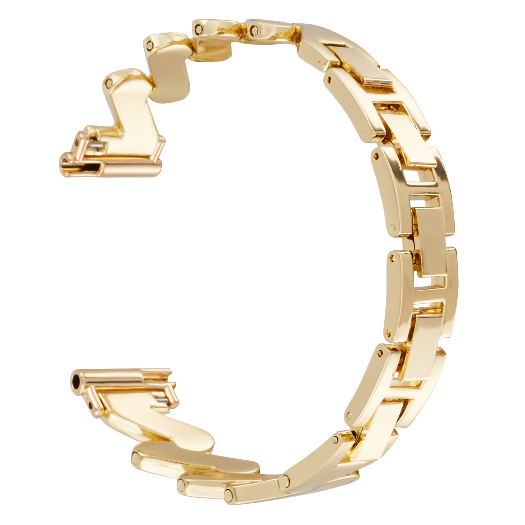 Universal 20mm Golvende Metalen Armband goud