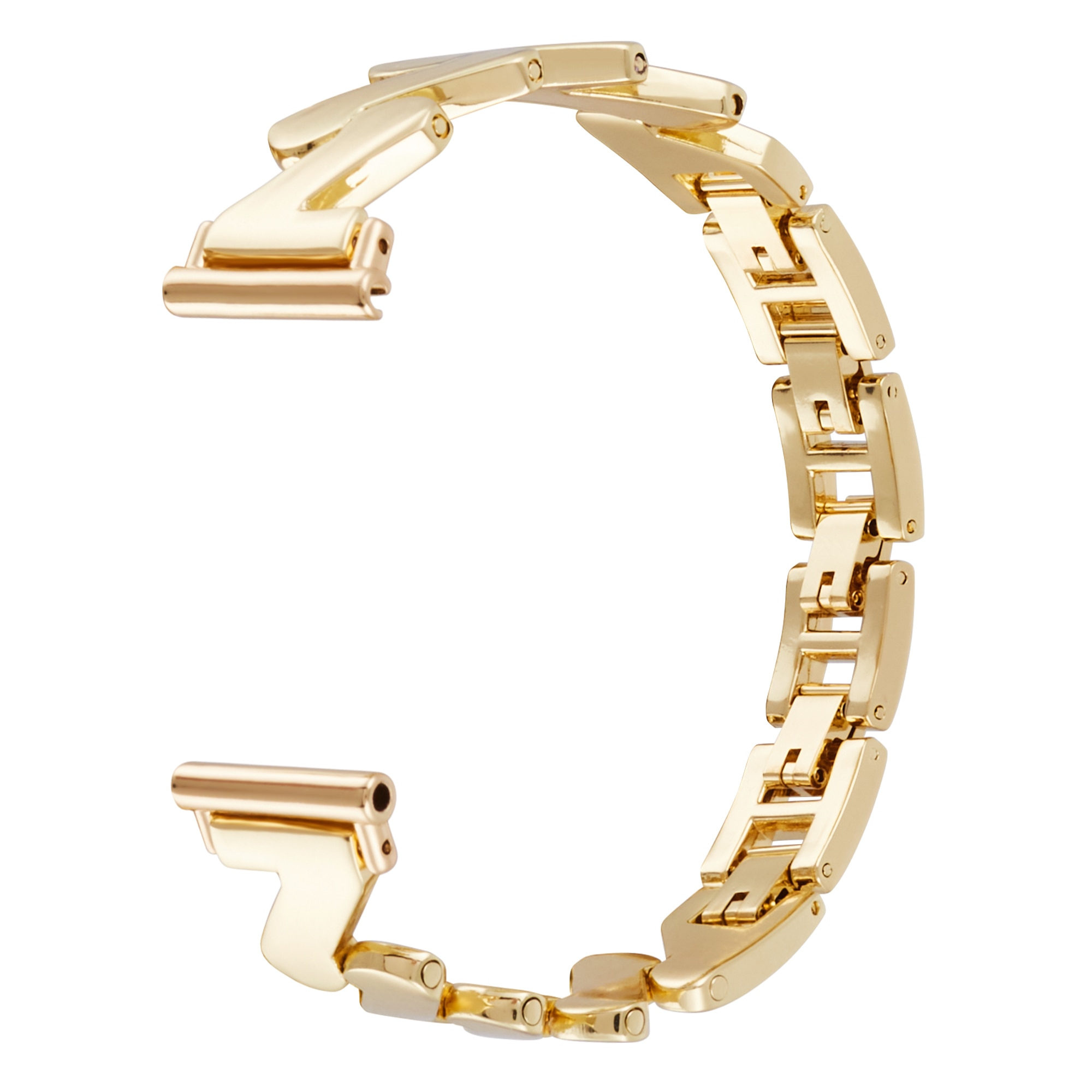 Universal 20mm Golvende Metalen Armband goud