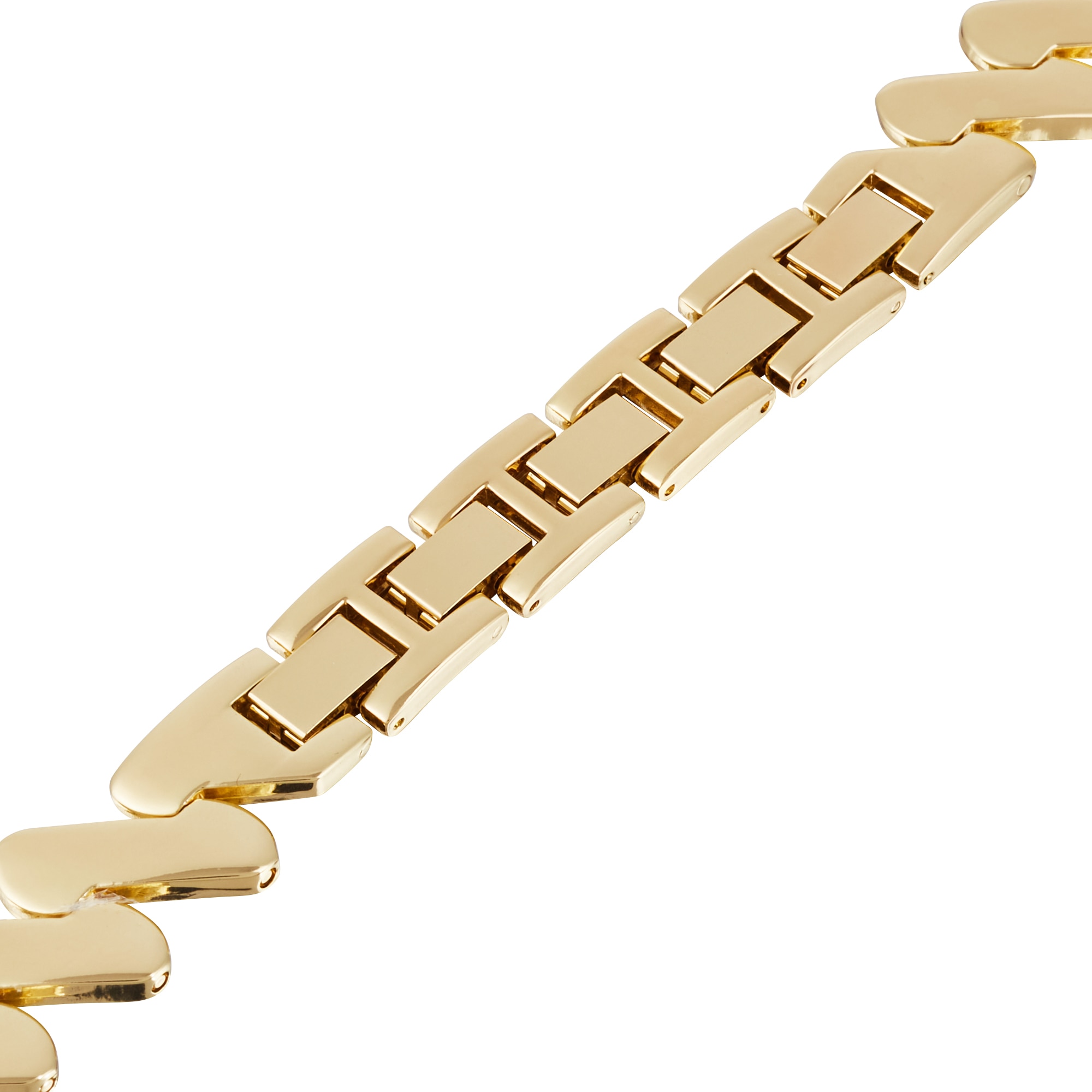 Garmin Vivomove 3s Golvende Metalen Armband goud