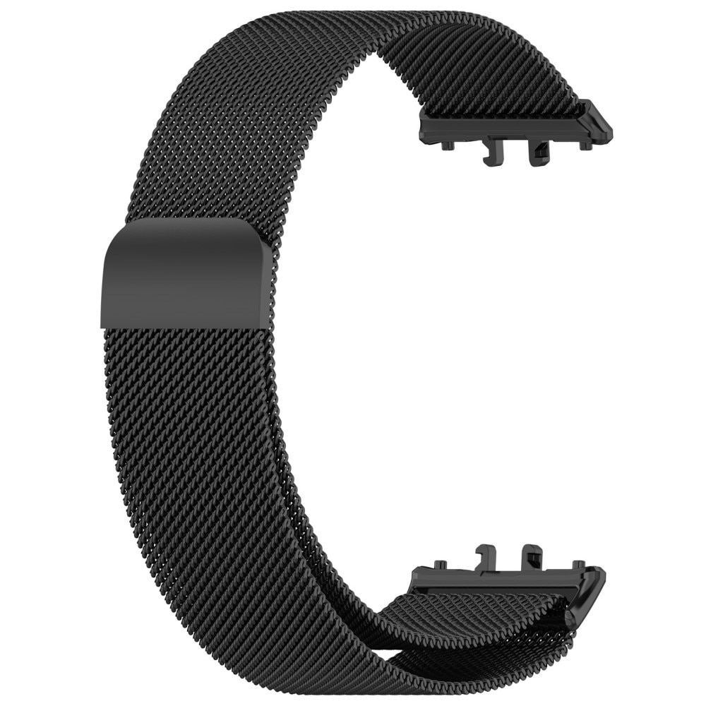 Samsung Galaxy Fit 3 Milanese bandje Zwart