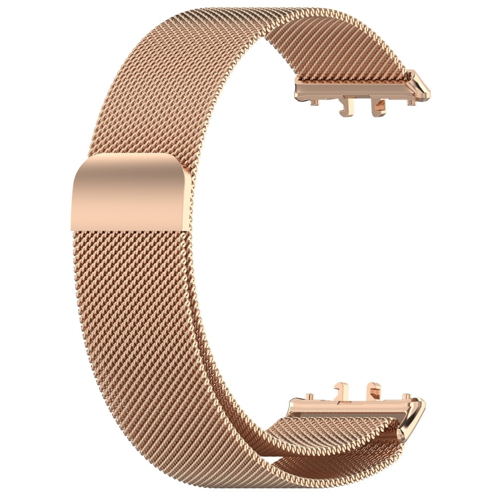 Samsung Galaxy Fit 3 Milanese bandje rosé goud