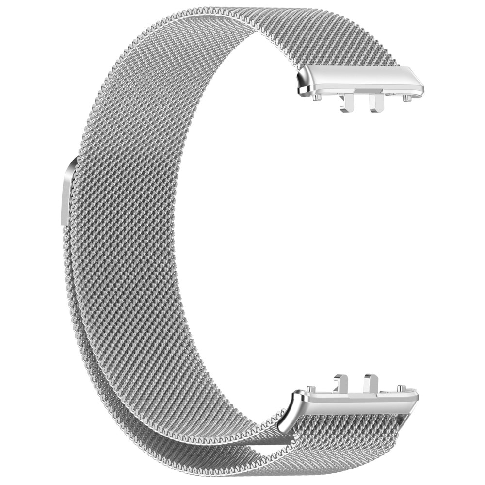 Samsung Galaxy Fit 3 Milanese bandje Zilver