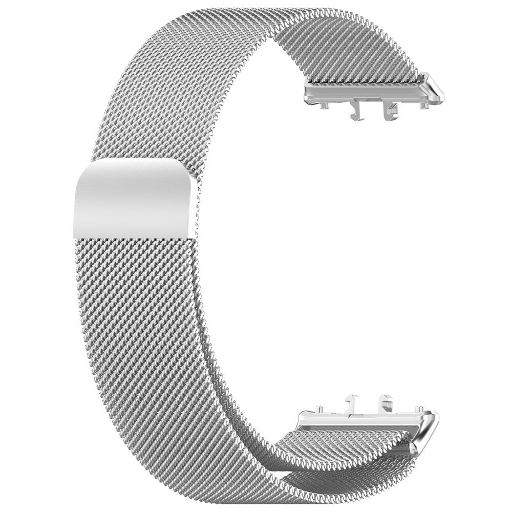 Samsung Galaxy Fit 3 Milanese bandje Zilver