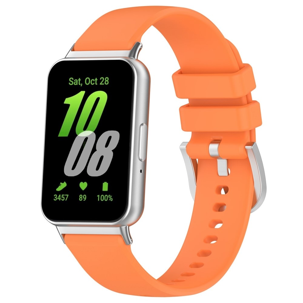 Samsung Galaxy Fit 3 Siliconen bandje, oranje