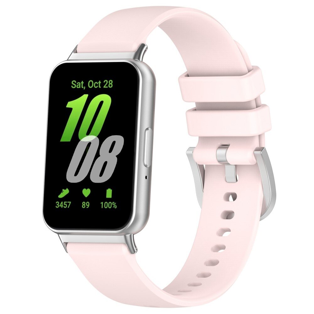 Samsung Galaxy Fit 3 Siliconen bandje, roze