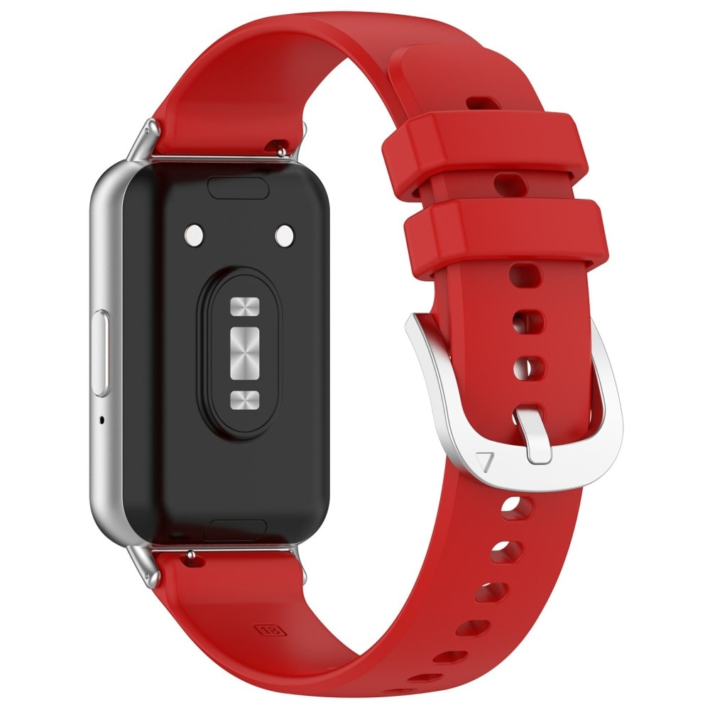 Samsung Galaxy Fit 3 Siliconen bandje, rood