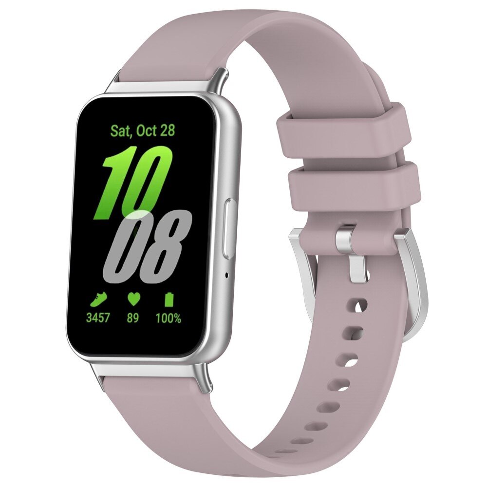 Samsung Galaxy Fit 3 Siliconen bandje, paars