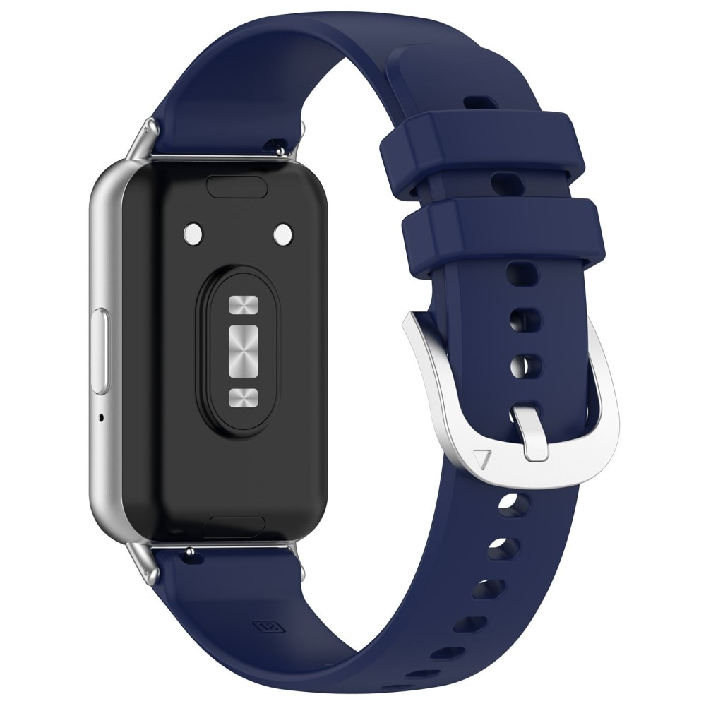 Samsung Galaxy Fit 3 Siliconen bandje, donkerblauw