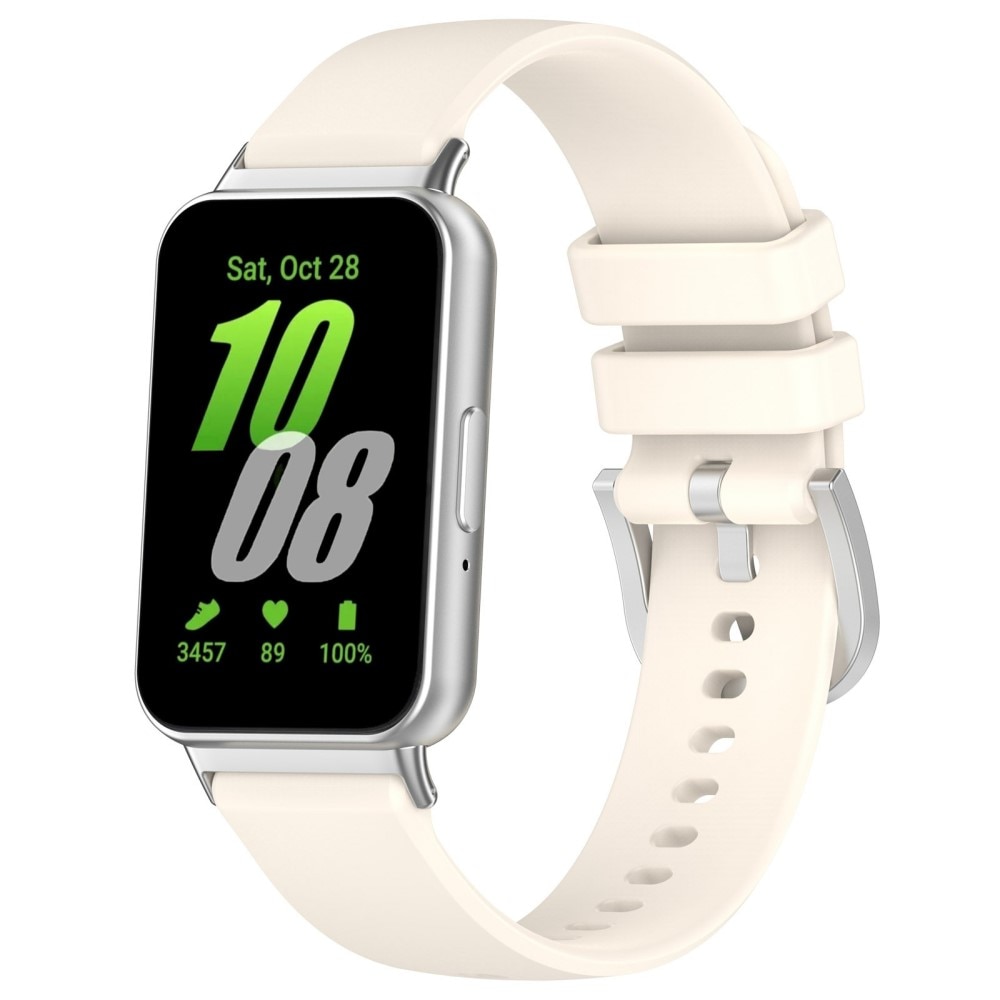 Samsung Galaxy Fit 3 Siliconen bandje, beige