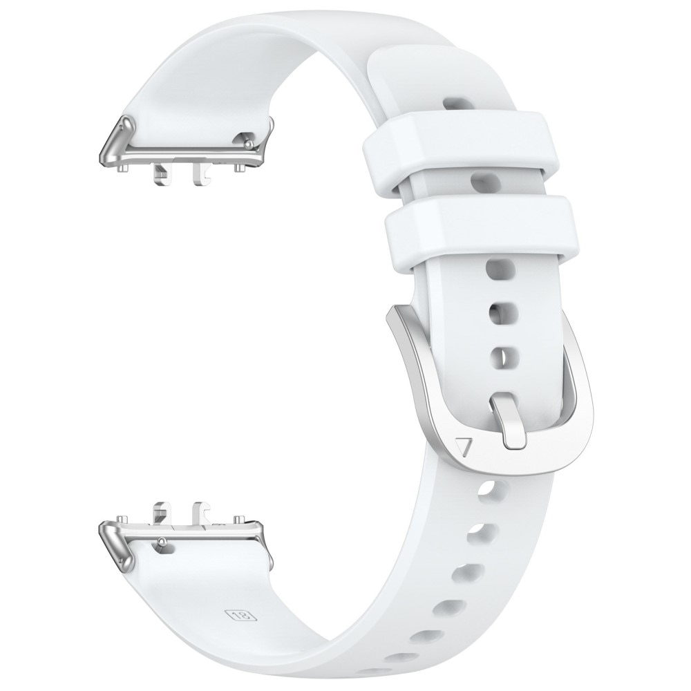 Samsung Galaxy Fit 3 Siliconen bandje Wit
