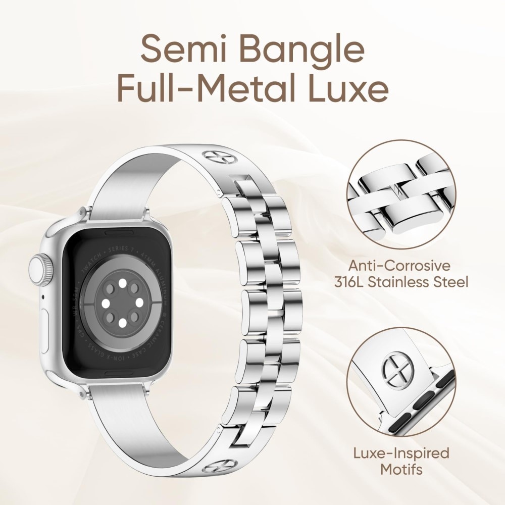 Bangle Cross Bracelet Apple Watch 38mm rosé goud