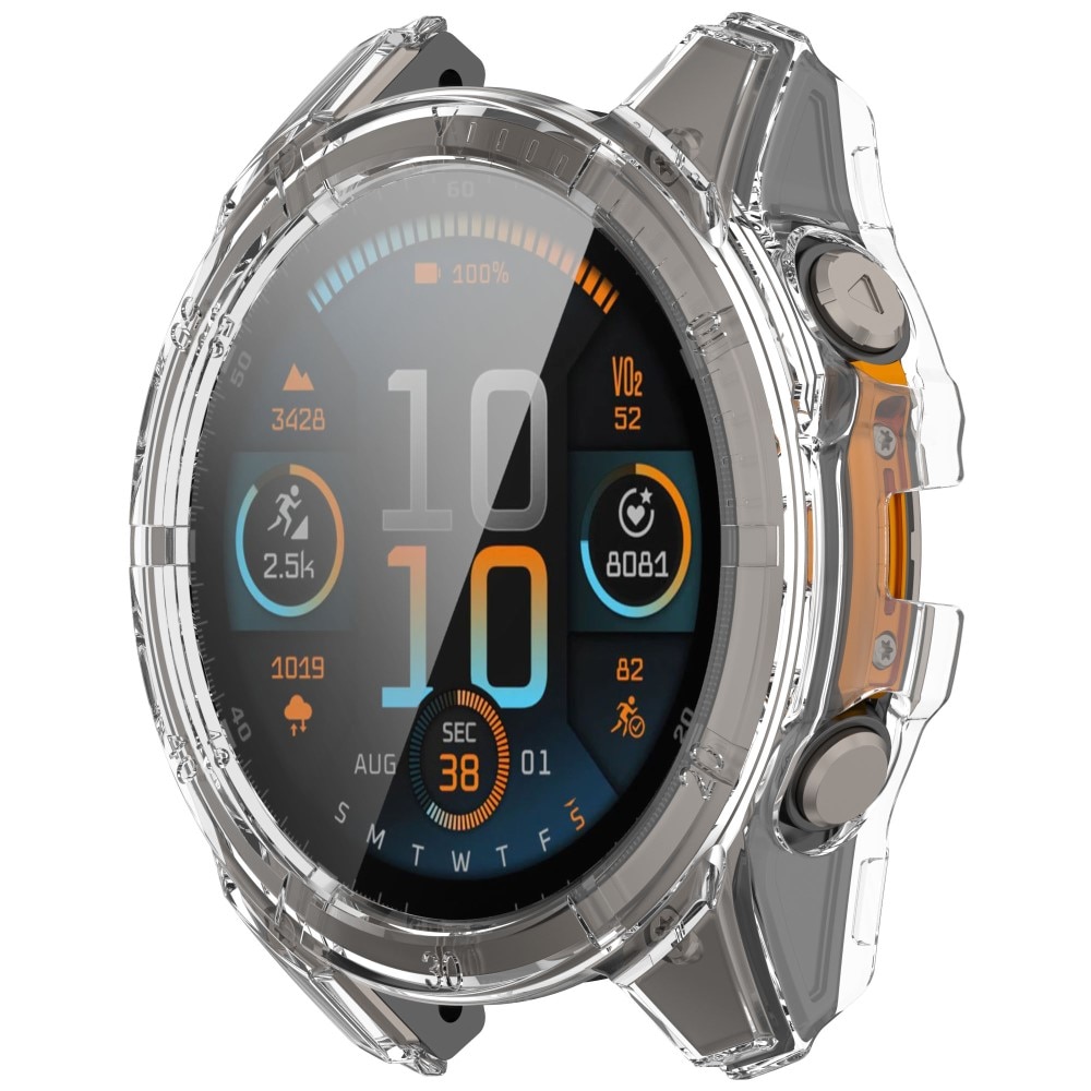 Full Cover Case Garmin Fenix 8 Solar 51mm Transparant